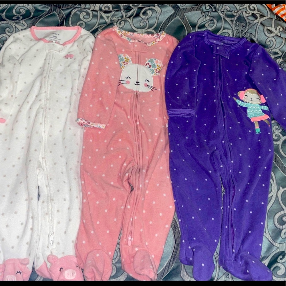 Baby girl sleepers
